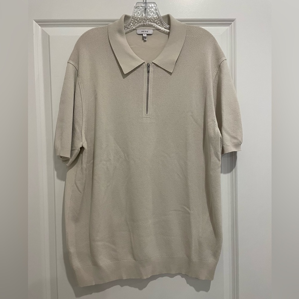 Men’s Cream Polo